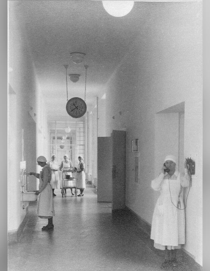 Krankenschwestern im Wilhelminenspital Wien 1932