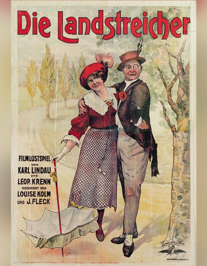 Die Landstreicher, Filmplakat 1916