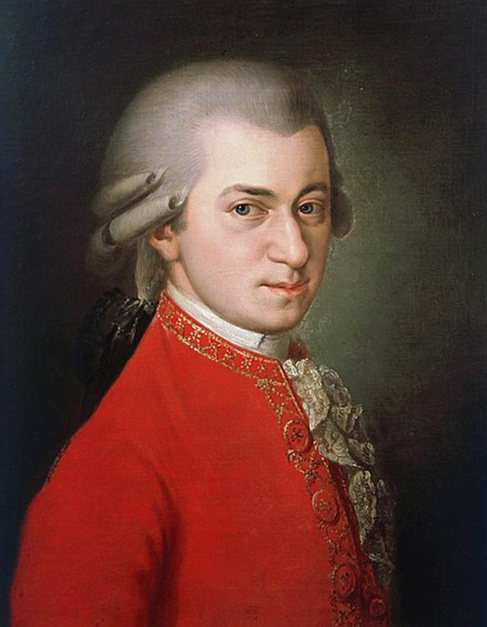Barbara Krafft: Wolfgang Amadeus Mozart 1819