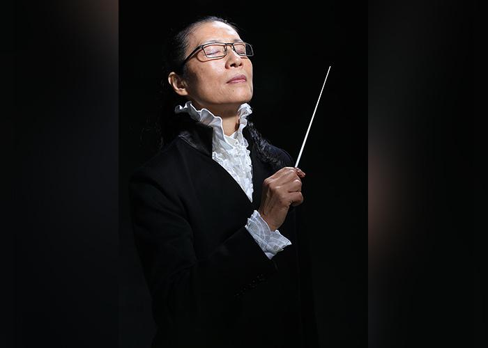 Die österreichische Dirigentin Pei-Yu Chang 2013