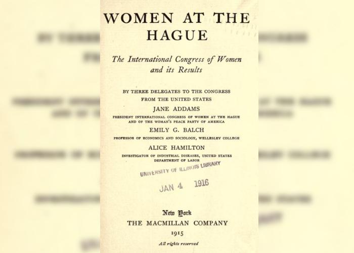 Der Internationale Kongress der Frauen 1915