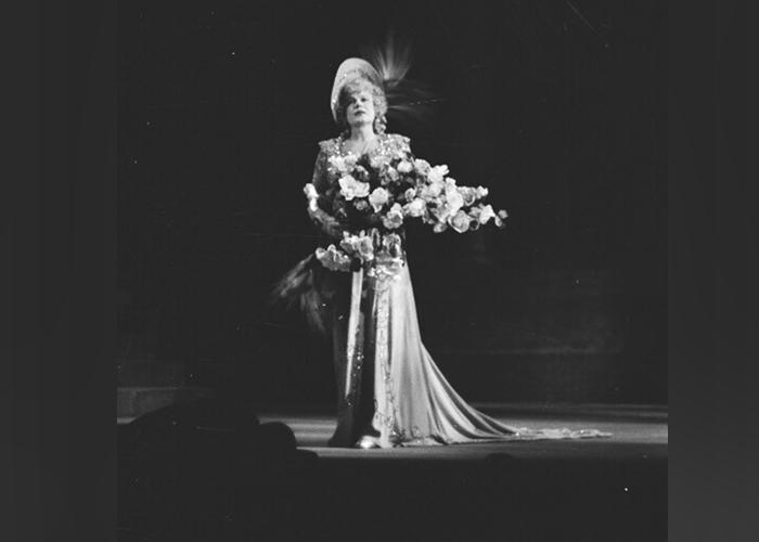 Maria Jeritza in "Tosca"